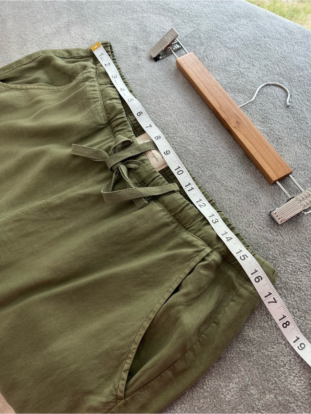 Cloth & Stone TENCEL Jogger Pant Olive size Large - Picture 7 of 10